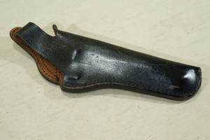 lot 164 image: Brauer Brothers Black Leather Handgun Holster