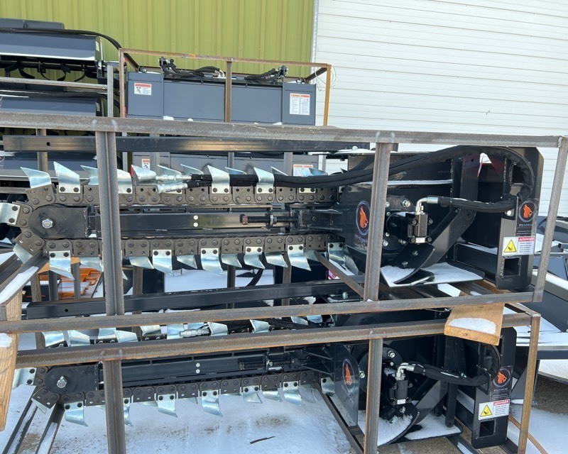 lot 61 image: Skid Steer Trencher Attachment