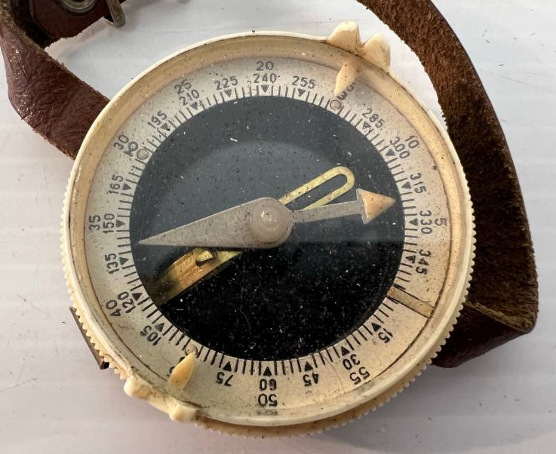 Antique Soviet Russian Army Compass