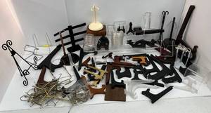 Group Of Misc. Plate Holder And More