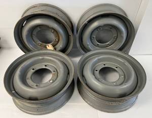 Set Of Four Kelsey & Hayes 17.5 x 5.25 International Truck 6 Lug Wheels 34 1 Ton Pickup 1963, 64, 65, 66, 68 (RARE) 7 14 Hole To Hole On Center