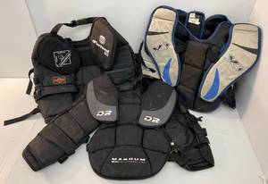 Group Of Misc. Youth Chest Protectors