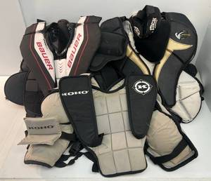 Group Of Misc. Youth Chest Protectors