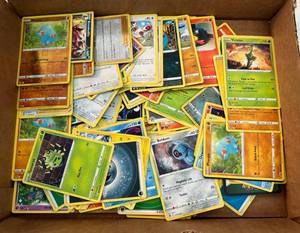 Box Of Unsorted Pokemon Cards