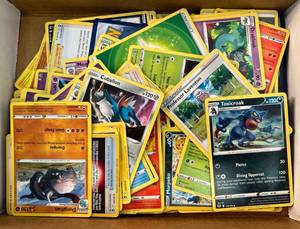 Box Of Unsorted Pokemon Cards