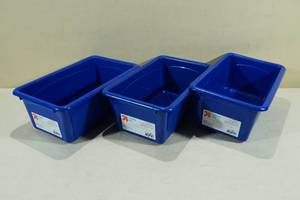 lot 234 image: 3 Cubby Bins