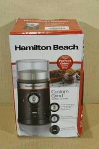 lot 12 image: Hamilton Beach Coffee Grinder