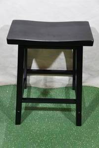 lot 17 image: 24 Bar Stool -Dark Mocha Finish