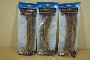 lot 62 image: 3 Packs 11-12 Bully Sticks