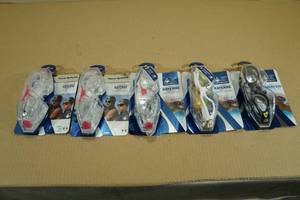 lot 101 image: 5 Pairs Aqua Sphere Adult Unisex Swim Goggles
