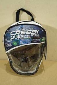 lot 104 image: Cressi Duke Dry Full Face Mask -Adult ML