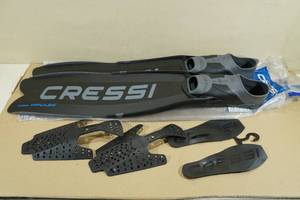 lot 114 image: Cressi Gara Impulse Diving Fins -Size 12-13