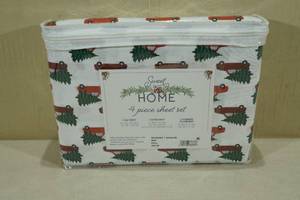 lot 156 image: Sweet Home 4 Piece Sheet Set -Full