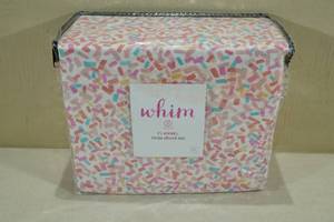 lot 191 image: Whim Flannel Twin Sheet Set