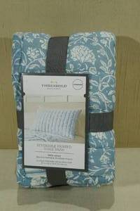 lot 202 image: Threshold Standard Reversible Printed Voile Pillow Sham