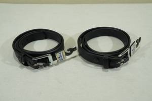lot 203 image: 2 Boston Leather Belt -Size 34