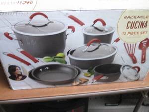 Rachael Ray Cucina 12-Pc. Nonstick ...