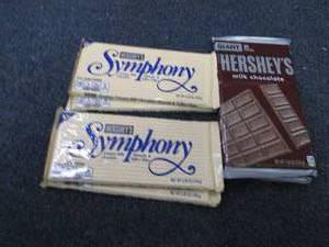 6 Large Candy Bars...