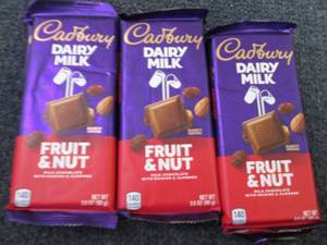 6- 3.5 oz Cadbury Milk Chocolate Fr...