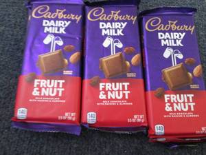6- 3.5 oz Cadbury Milk Chocolate Fr...