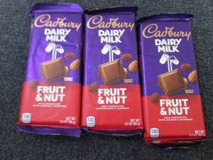6- 3.5 oz Cadbury Milk Chocolate Fr...