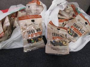 24- 3.5oz Bags Trail Mix past date,...