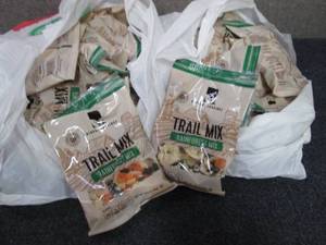 24- 3.5oz Bags Trail Mix past date,...