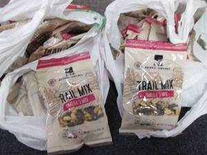24- 3.5oz Bags Trail Mix past date,...
