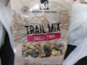 24- 3.5oz Bags Trail Mix past date,...
