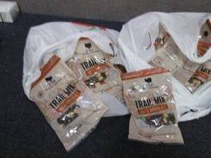 24- 3.5oz Bags Trail Mix past date,...