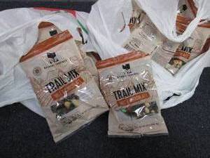 24- 3.5oz Bags Trail Mix past date,...