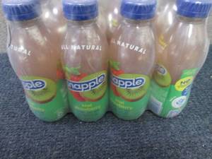 12- 16 oz Bottles Snapple KiwiStraw...