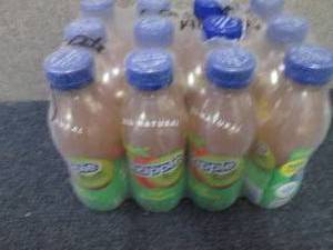 12- 16 oz Bottles Snapple KiwiStraw...