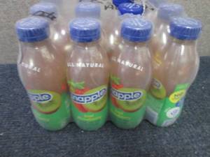 12- 16 oz Bottles Snapple KiwiStraw...