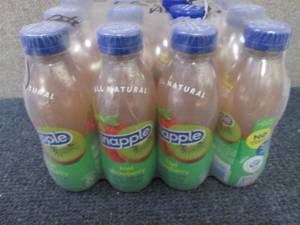 12- 16 oz Bottles Snapple KiwiStraw...