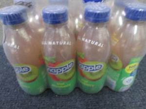 12- 16 oz Bottles Snapple KiwiStraw...