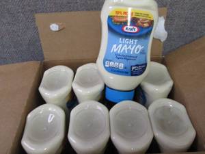 8- 22 oz Bottles Kraft Light Mayo B...