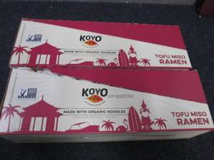 2 Boxes of 12 pks Koyo Tofu Miso Ra...