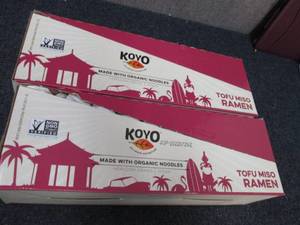 2 Boxes of 12 pks Koyo Tofu Miso Ra...