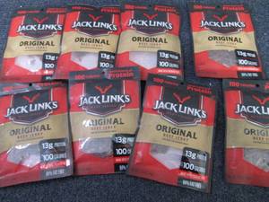 8- 1.25 oz pks Jack Links Original ...