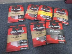7- 1.25 oz pks Jack Links Assorted ...