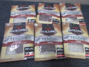 6- 3.25 oz pks Jack Links Extra Ten...