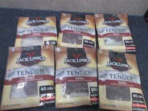 6- 3.25 oz pks Jack Links Extra Ten...