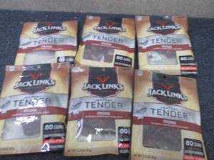 6- 3.25 oz pks Jack Links Extra Ten...