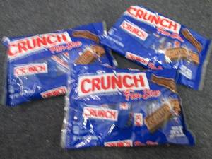 3-10 oz Bags Crunch Fun Size Candy ...
