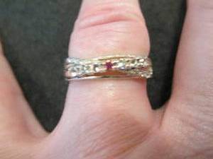 Sterling Silver Crystal-Accent Pers...