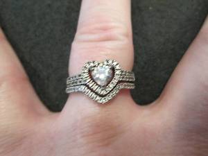 Sofia B. Sterling Silver Heart CZ H...