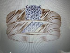 Promise of Love 10K Gold Diamond-Ac...