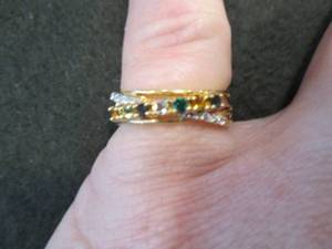 18K Gold-Plated Sterling Silver Cry...