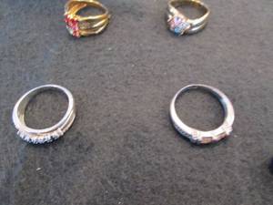 4 Assorted Rings prepersonalized m...